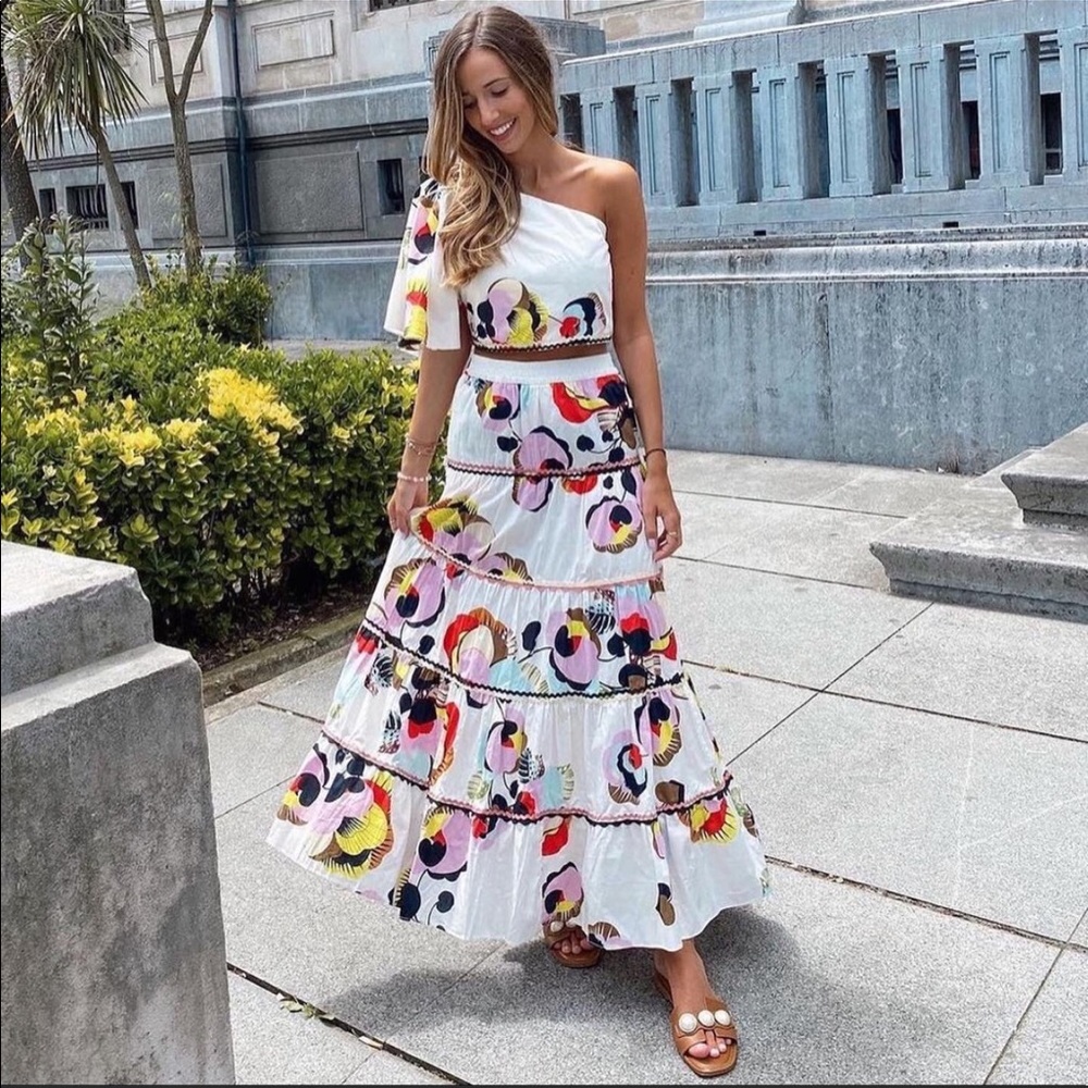 Zara two piece skirt and top set